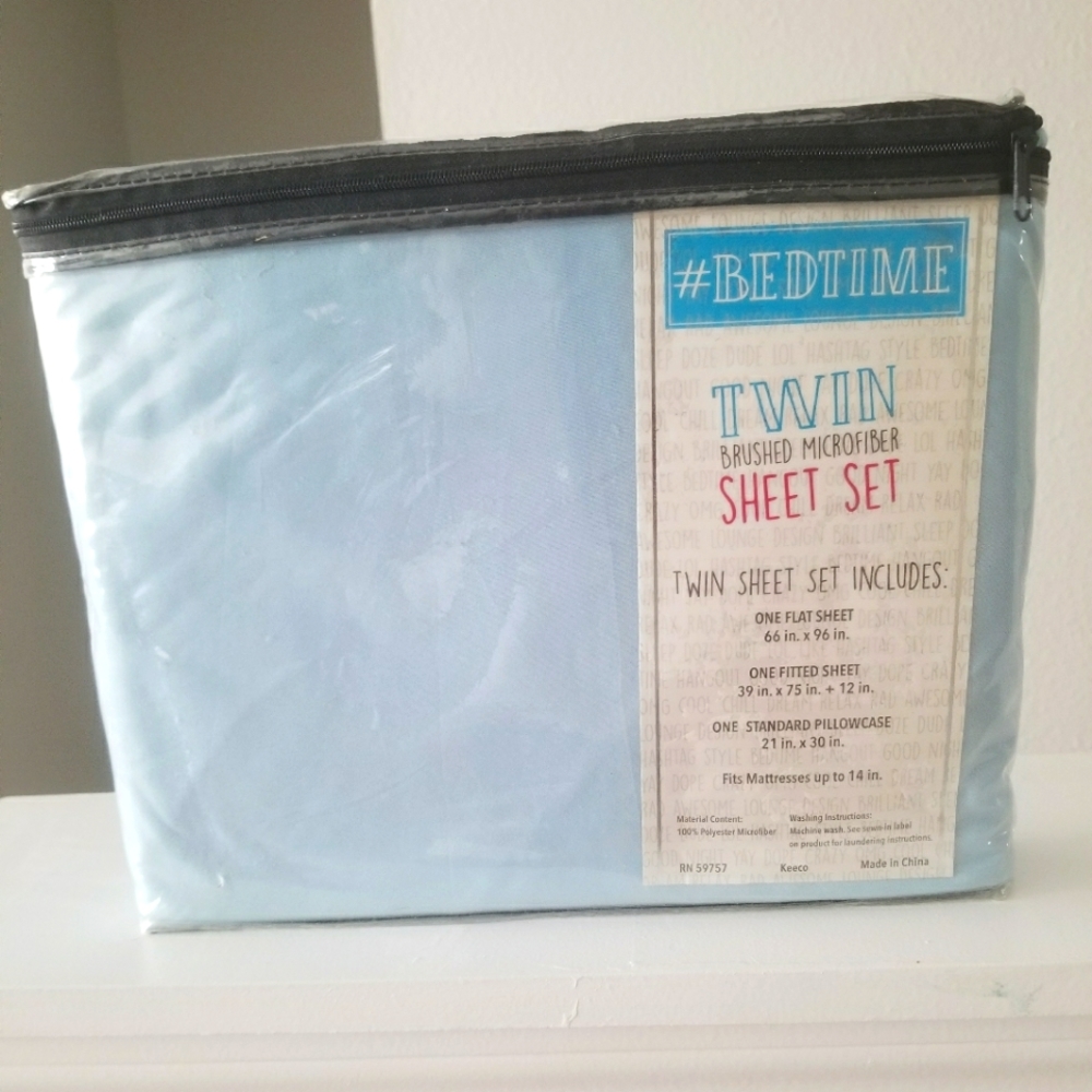 3 pc twin sheet set